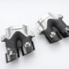 Mercedes W205 S205 C-Klasse diffuser + uitlaatstukken (ZWART) in C43 AMG Design - Afbeelding 2